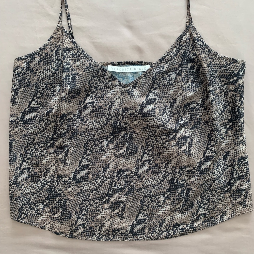 Veronica Beard Python Print Blouse - image 2